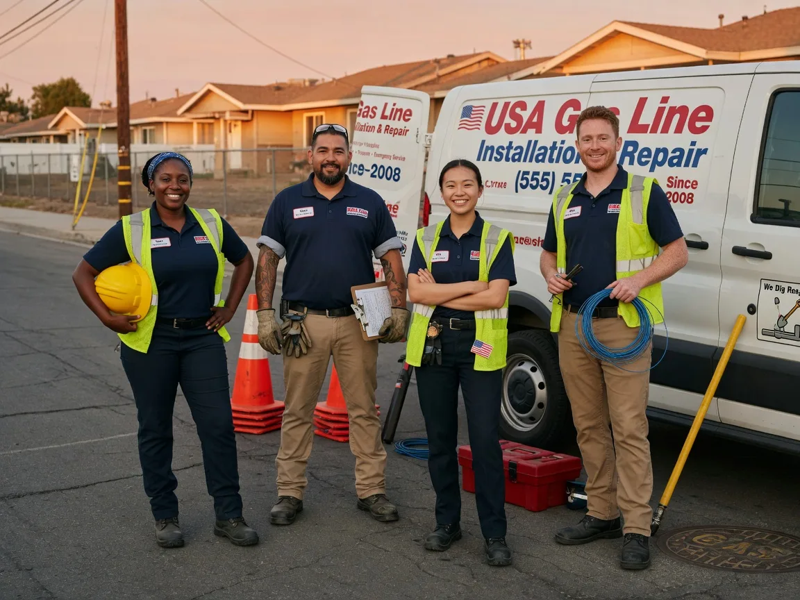 Gas Line Installation company in Mellette, SD